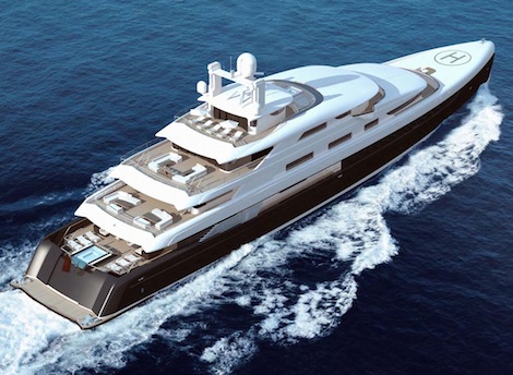 Image for article Biggest yacht in China joins Fraser fleet